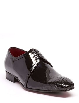 Zapatos Blucher Charol Metálico