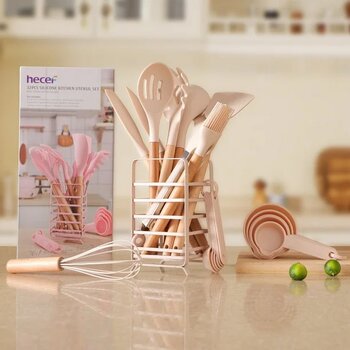 Hecef Juego de utensilios de cocina de 32 piezas
