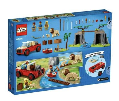 Set LEGO Rescate de la Fauna Salvaje: Auto Todoterreno