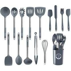 Juego de utensilios de cocina de silicona de 15 piezas