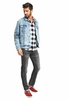 Camisa clásico de poker de bolos para hombre de los años 50 ret