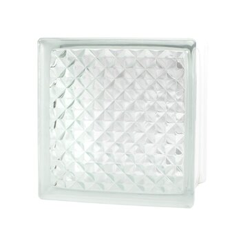 Vidrio Block Lattice Marca Fontibre 19x19x8 cm