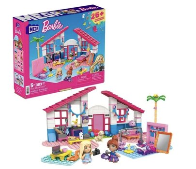 Juguete de Construcción Mega Barbie Casa Malibú
