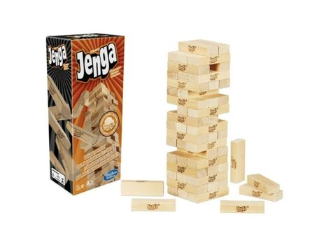 Juego de Mesa Hasbro Jenga de bloques de madera