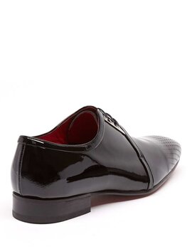 Zapatos Blucher Charol Metálico