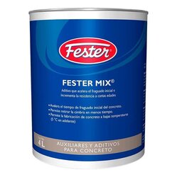 Acelerante Concreto Fester Festermix 4 Lt
