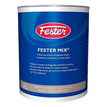 Acelerante Concreto Fester Festermix 4 Lt