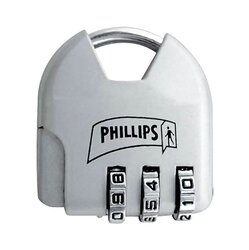 Candado Combinación Ajustable 4 Phillips