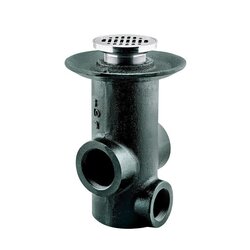 Coladera Alta Tres Bocas Helvex Rejilla Redonda 28