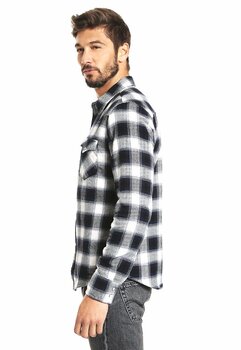 Camisa clásico de poker de bolos para hombre de los años 50 ret