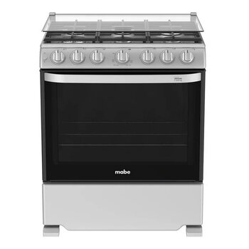 Estufa Mabe con Capelo 76 cm Mercury Plata