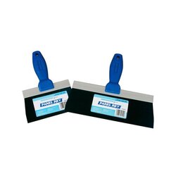 Espátula Acero Azul 12 pulg Mango Plástico